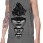 Master Mind Wash Grey Tank