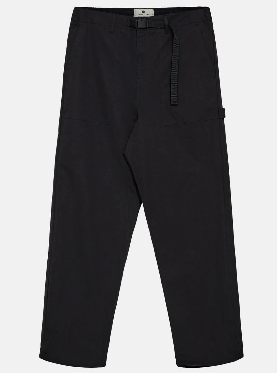 1(160) AKJAKOB STRING PANTS CAVIAR - Image 1