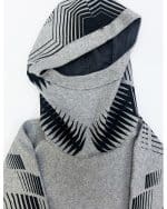 MAVERICK PONCHO ICE GREY - Image 4