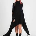 dragon dress black