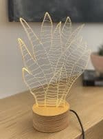 snake plant lamp - Image 2
