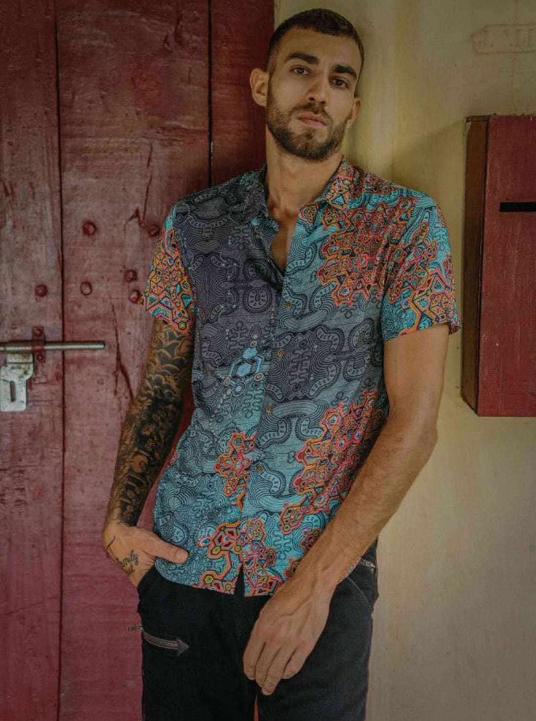 2(346) Bamboo Shirt ATLANTIS - Image 1