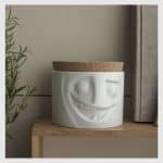 CHEERFUL58 JAR WHITE 900ML