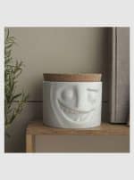 CHEERFUL58 JAR WHITE 900ML
