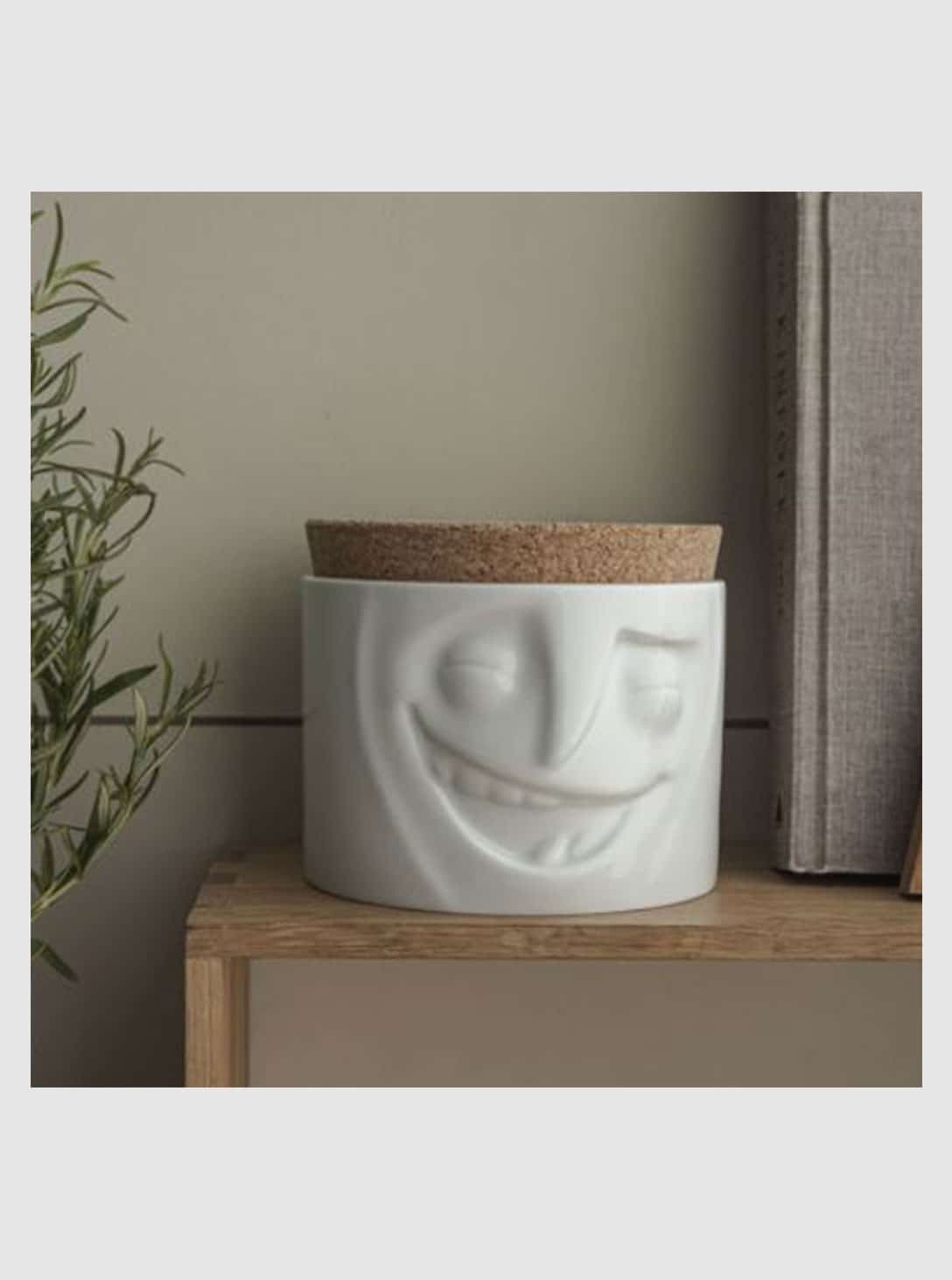 2(369) CHEERFUL58 JAR WHITE 900ML - Image 1