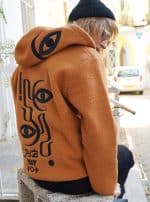CHEBURASHKA WOMEN HOOD ORANGE