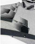 MAVERICK PONCHO ICE GREY - Image 6