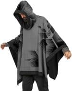 MAVERICK PONCHO ICE GREY - Image 2