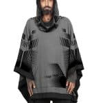 MAVERICK PONCHO ICE GREY