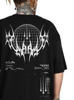ACID PUNKS MEN'S T-SHIRT BLACK - Image 4
