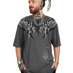 ACID PUNKS MEN'S T-SHIRT GREY