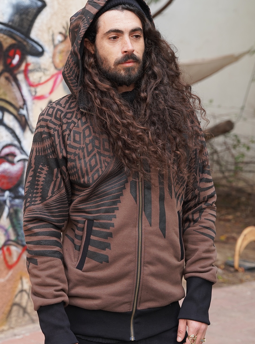 ATAR-HO-BROWN1 ATAR HOOD BROWN - Image 1