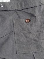 Aoki-WOMEN Wrap Mini Skirt WASH OLIVE - Image 5