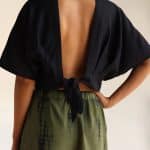 ALICE CROP TOP BLACK