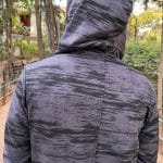 LUNE HOOD BLACK TEXTURE