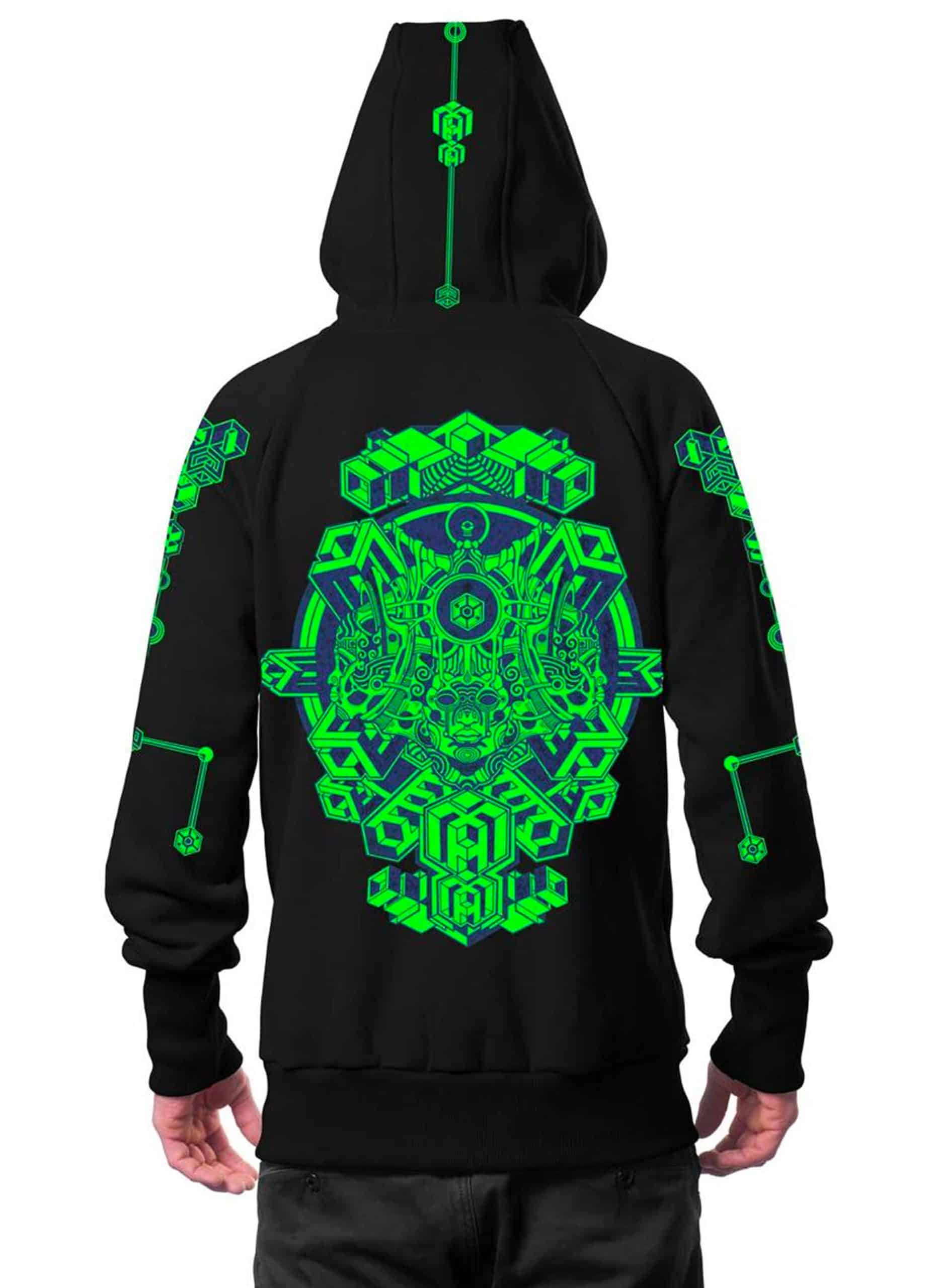 BLACK_0003_Layer 55 Trimutri Hoodie Black - Image 1