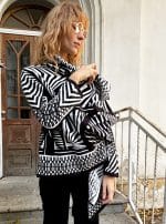 JADE JACKET-UNISEX KNITTED CARDIGAN - Image 4