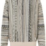 THEODORE MEN KNITTED SWEATER COOL OLIVE