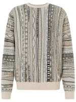 THEODORE MEN KNITTED SWEATER COOL OLIVE