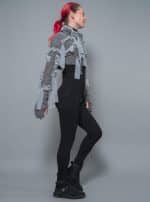 Cropped Sweater GREY - Image 6