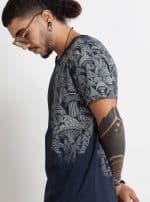 DEEP FOREST MEN'S SHIRT DEEP BLUE - Image 3