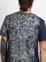 DEEP FOREST MEN'S SHIRT DEEP BLUE - Image 6