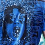 DROP ACID NOT BOMBS BLUE