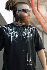 ACID PUNKS MEN'S T-SHIRT BLACK - Image 2