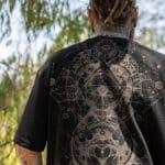 ORNAMENT OVERSIZE T- SHIRT BLACK