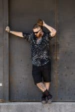 sengoku button shirt black - Image 3