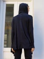 DUMA WOMEN'S CARDIGAN BLACK - Image 2