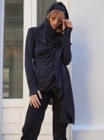 DUMA WOMEN'S CARDIGAN BLACK - Image 5