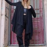 DUMA WOMEN'S CARDIGAN BLACK
