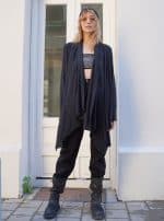 DUMA WOMEN'S CARDIGAN BLACK - Image 8