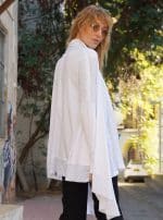 DUMA WOMEN'S CARDIGAN WHITE - Image 3