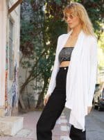 DUMA WOMEN'S CARDIGAN WHITE - Image 4