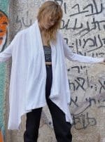 DUMA WOMEN'S CARDIGAN WHITE - Image 9