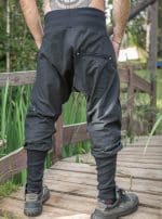 Drop Crotch MEN'S Pants BLACK - Image 5