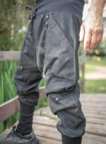 Drop Crotch MEN'S Pants BLACK - Image 4