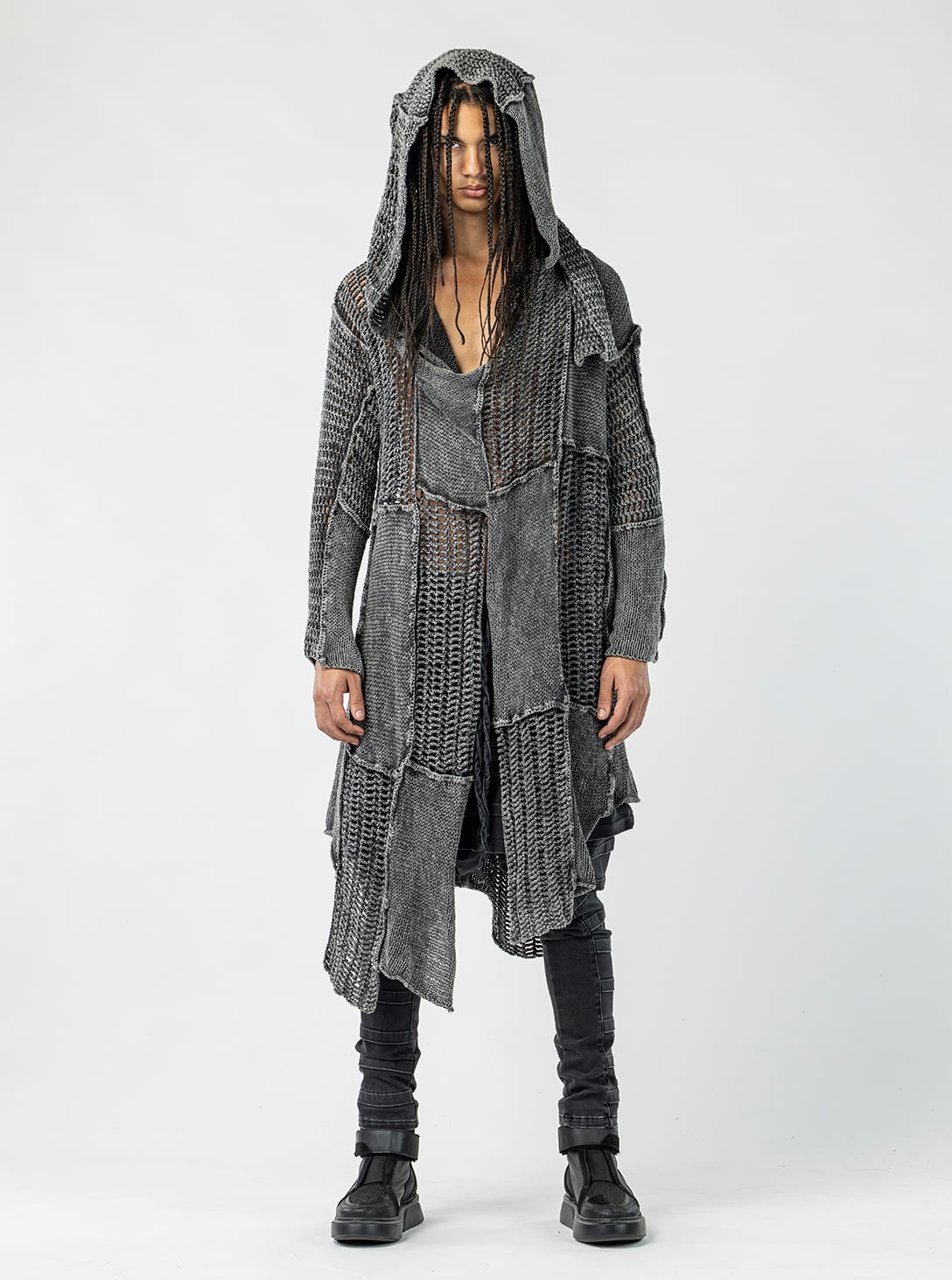 Elric Cardigan GREY_0002_4T4A3350 Elric Cardigan GREY - Image 1
