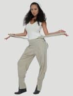 FREDDY WOMEN PANTS WITH STRAPS NATURAL - Image 5