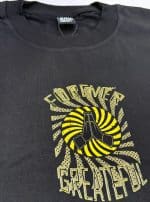FOREVER GRATEFUL MEN'S OVERSIZE SHIRT BLACK - Image 5