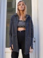 FROST WOMEN JACKET WASH BLACK - Image 4