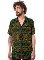 Funtasm Button Shirt Jungle Yellow - Image 2