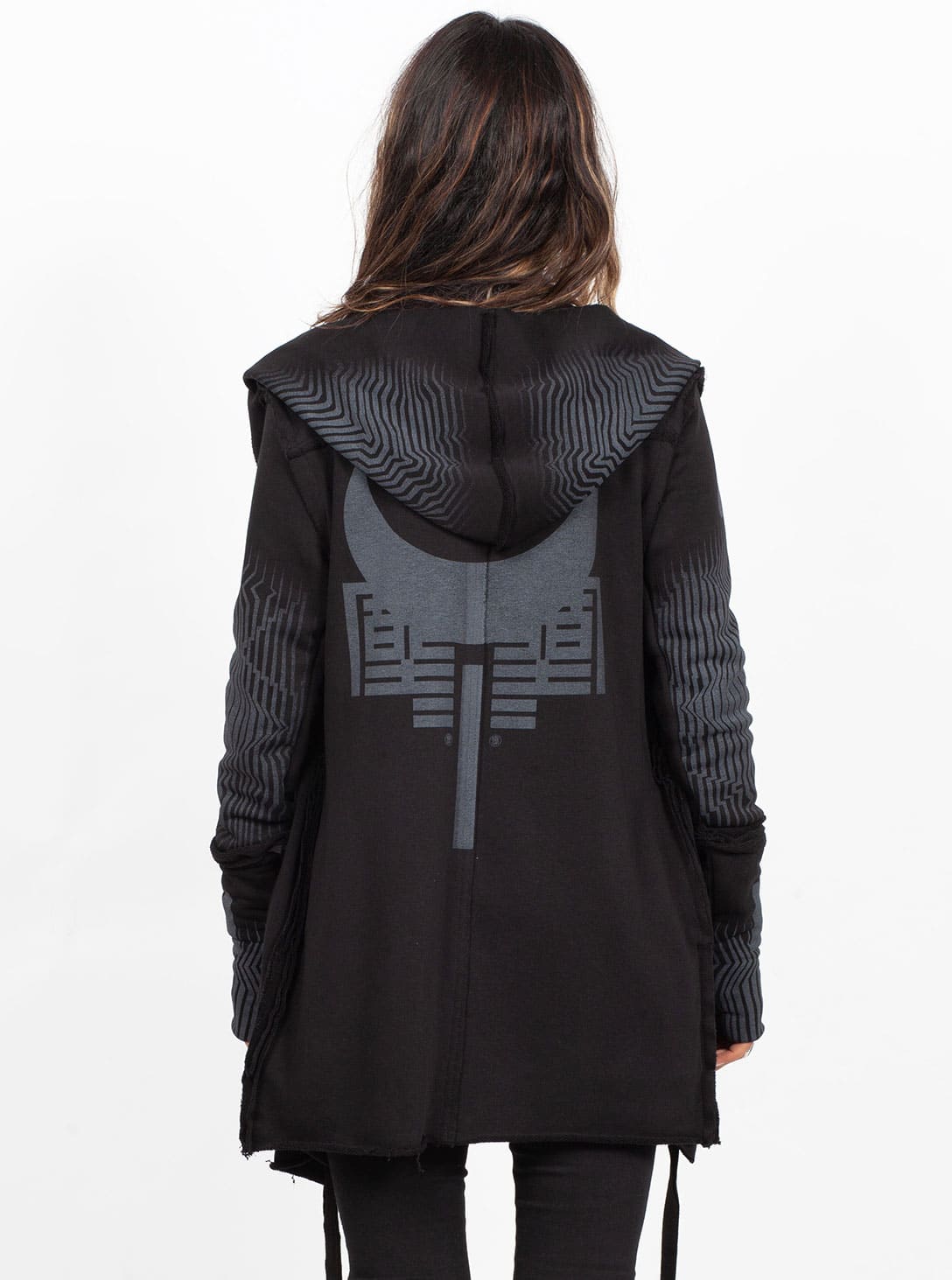 GATA-BLACK-2(1) Gata WOMEN HOOD Black - Image 1