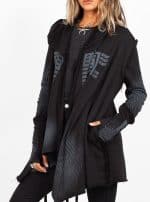 Gata WOMEN HOOD Black - Image 2