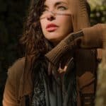 Gata WOMEN HOOD BROWN