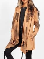 Gata WOMEN HOOD BROWN - Image 5
