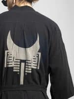 HOSHI MIDI MEN'S KIMONO  BLACK - Image 5