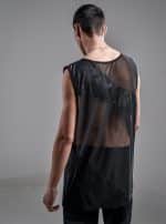 Horizon MEN'S SEETHROUGH TANK BLACK - Image 2